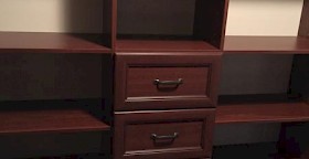 Shelf and 4 drawer system - drawers are raised panel New Jersey