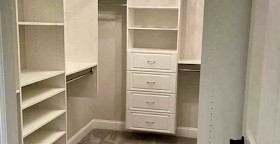 Installed Walk in Closet Installed Walk in Closet