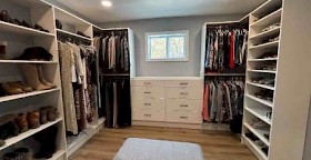 Installed Walk in Closet